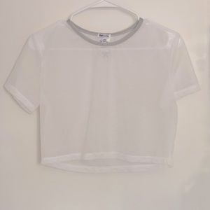 Rebel Athletic Mix ‘n Mesh Crop Top